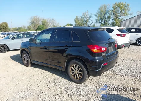 2011 Mitsubishi Outlander Sport Es z USA, uszkodzony, nr VIN JA4AP3AU9BZ018654